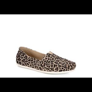 Skechers BOBS Plush - Women's Leopard Shoes sz 8